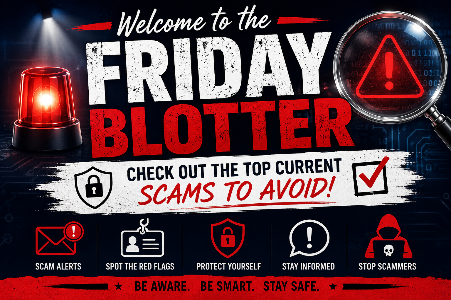 Friday Blotter